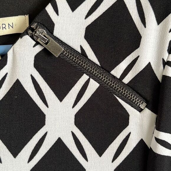 41 Hawthorn Asher Zipper Detail Dress Stitch Fix Size Medium - Picture 6 of 8